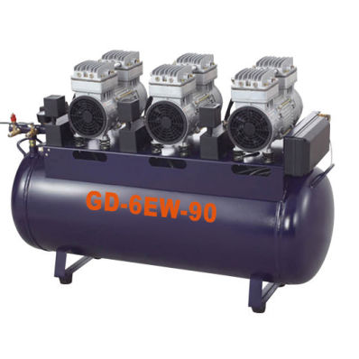 Стоматологический компрессор - GD-6EW-90  - Foshan Gladent Medical Instrument Co.,Ltd - медицинский / 1 установка / без масла