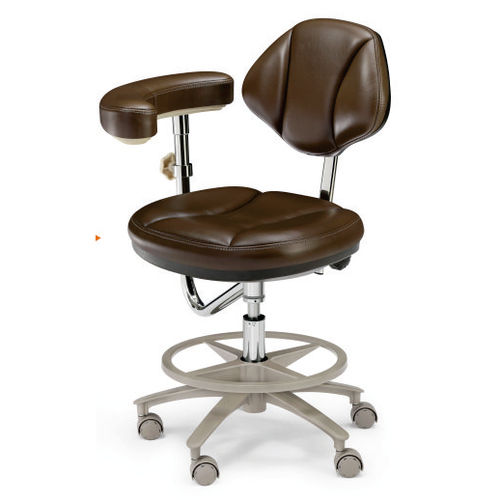 Табурет для стоматологии - GD-DTS09 - Foshan Gladent Medical Instrument Co.,Ltd - с регулируемой высотой / с подлокотниками / со спинкой