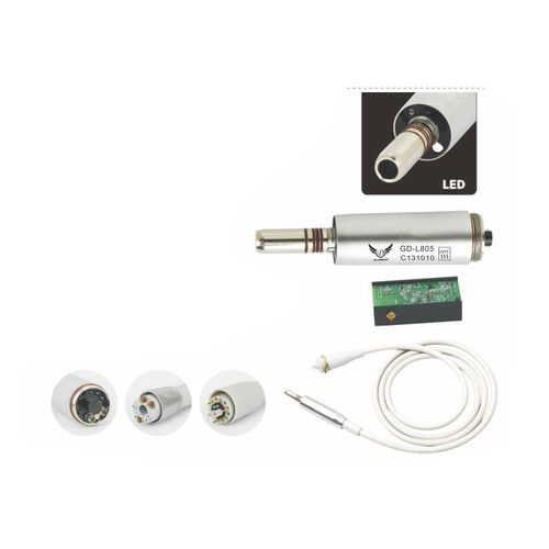Микромотор для стоматологических установок - Foshan Gladent Medical Instrument Co.,Ltd - электрический бесщеточный / прямой / оптоволоконный