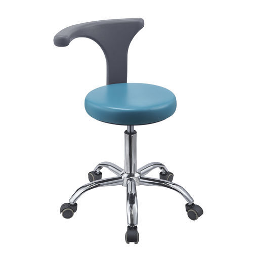 Табурет для стоматологии - GD-DTS02 - Foshan Gladent Medical Instrument Co.,Ltd - с регулируемой высотой / со спинкой / на роликах