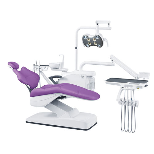 Стоматологическая установка с монитором - GD-S300  - Foshan Gladent Medical Instrument Co.,Ltd - с держателем инструментов / с освещением