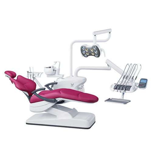 Стоматологическая установка с гидравлическим креслом - Foshan Gladent Medical Instrument Co.,Ltd - с держателем инструментов / с освещением