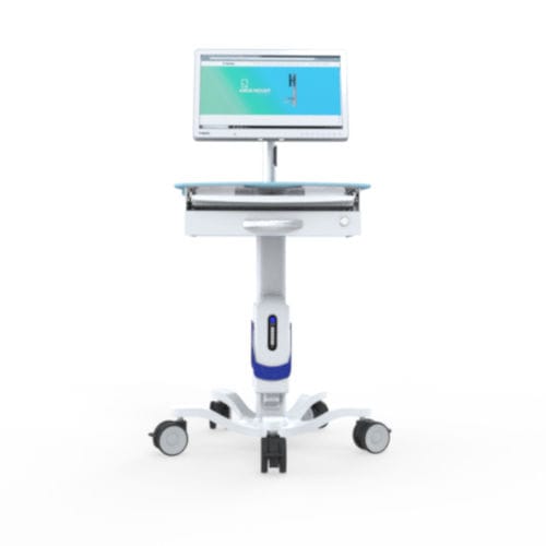 Компьютерная тумба на аккумуляторе - GeniCart™ - Bytec Healthcare - с регулируемой высотой