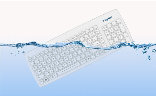 Дезинфицируемая Медицинская клавиатура - Aqua-Key - Bytec Healthcare - моющаяся / USB