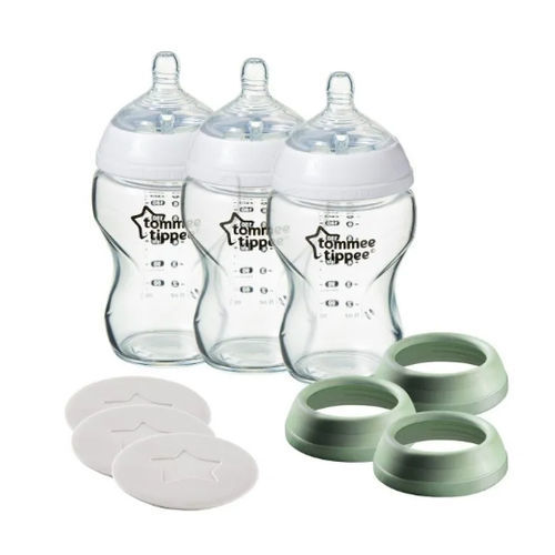 Бутылочка с соской из стекла - Closer to Nature - tommee tippee