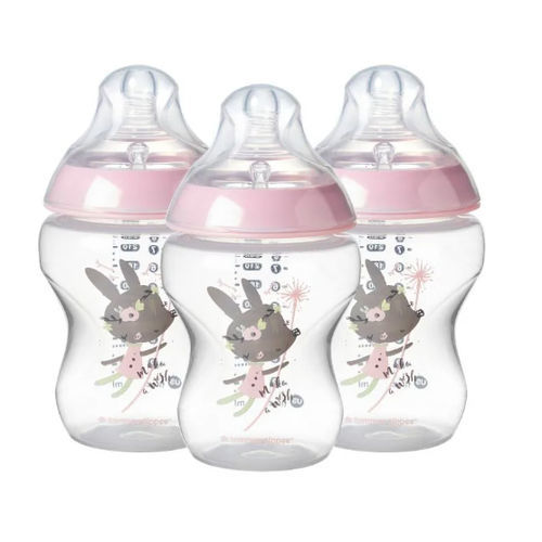 Бутылочка с соской из силикона - Make A Wish Pink - tommee tippee