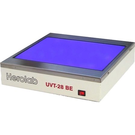 Трансиллюминатор для системы гель-документации - UVT-28 BE - Herolab GmbH Laborgeräte - с голубым светодиодом / с белым светом