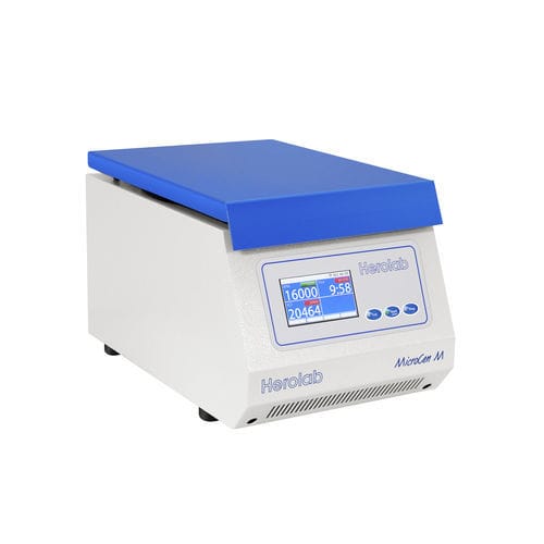 Универсальная микроцентрифуга - MicroCen M  - Herolab GmbH Laborgeräte - для лабораторий / с микроприбором для определения гематокрита / настольная