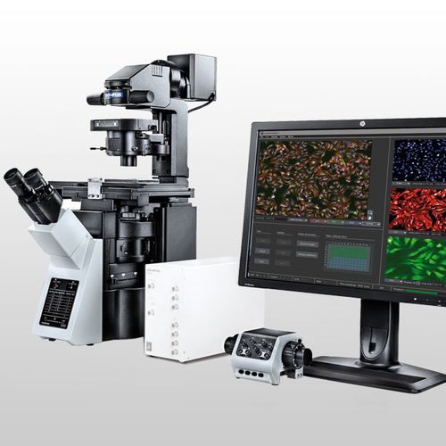 Автоматизированная система клеточной визуализации - ScanR - Evident - Olympus Scientific Solutions - для лабораторий / с высоким содержанием