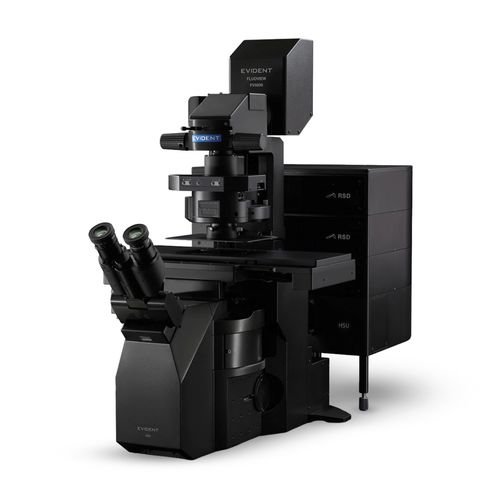 Оптический микроскоп - FLUOVIEW™ FV5000 - Evident - Olympus Scientific Solutions - для медико-биологических наук / не определено / инвертированный