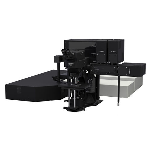 Оптический микроскоп - FV5000MPE - Evident - Olympus Scientific Solutions - для медико-биологических наук / для исследований / биологически чистый