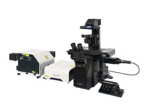 Система клеточной визуализации для лабораторий - IXplore IX85 SpinSR - Evident - Olympus Scientific Solutions - для живых клеток / сверхразрешения / высокое разрешение