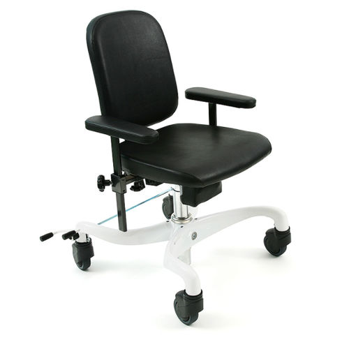 Офисный стул с подлокотниками - Euroflex Clinic - Eurovema Mobility - на колесиках / с регулируемой высотой