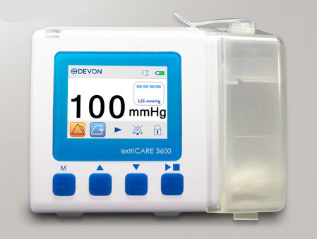 Аппарат для лечения ран отрицательным давлением на аккумуляторе - extriCARE® 3600  - Devon Medical Products
