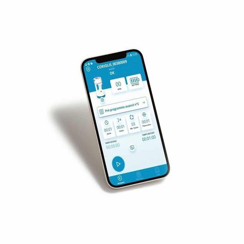 Мобильное приложение для пробоотборника воздуха - Coriolis Connect - Bertin Technologies - медицинский / для контроля / Android