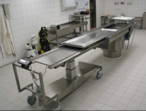 Рабочий стол - MA-2000 - MEDIS Medical Technology - для аутопсии / прямоугольный / пластмасса