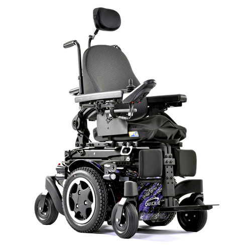 Электрическая инвалидная коляска - Q300 M Mini - Sunrise Medical - для улицы / складная / с регулируемым наклоном