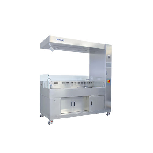 Лабораторная рабочая станция патология - QCT-1800L - Biobase - для отбора проб / напольный / мобильный