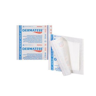 Марлевый компресс из вискозы - DERMATESS® PLUS - Trusetal Verbandstoffwerk - из полиэстера / стерильный / воздухопроницаемый