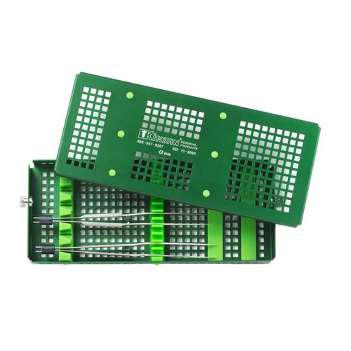 Поднос для стерилизации для инструментов - 10-9090 - Kirwan Surgical Products - перфорированный