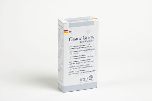 Костный цемент для ортопедической хирургии - CEMEX GENTA series - Tecres