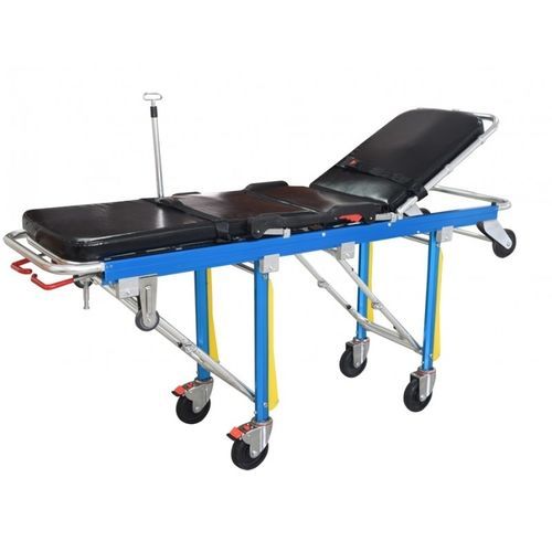 Носилки для неотложной помощи - Pro B5 - Mobimedical - транспортный / на роликах / с регулируемой спинкой