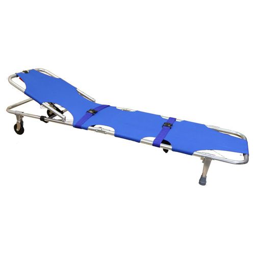 Складной носилки - 1A3 - Mobimedical - для неотложной помощи / транспортный / на роликах