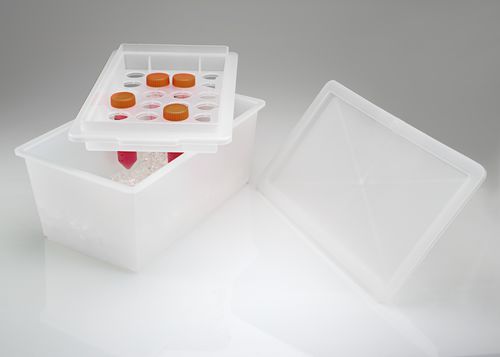 Лабораторный штатив для центрифужных пробирок - F18905-0050 - ATS Scientific Products - для охлаждения / из полипропилена / стерилизуемый в автоклаве