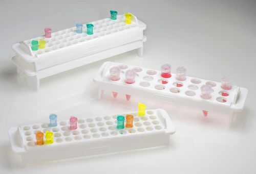 Лабораторный штатив для центрифужных пробирок - F18845-0080 - ATS Scientific Products - из полипропилена / стерилизуемый в автоклаве