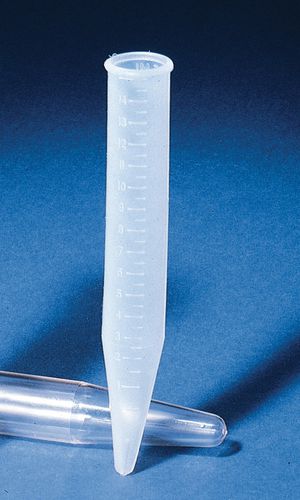 Лабораторная пробирка - F19841-0000 - ATS Scientific Products - коническая / из полиэтилена / градуированная