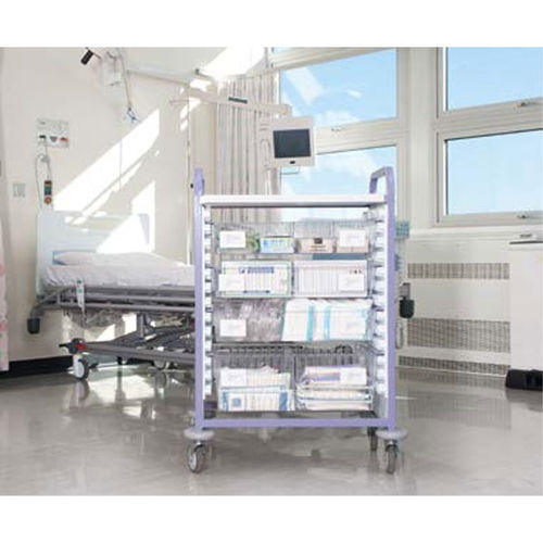 Тележка для лекарств - MH3166B - Medstor GmbH - для медицинского ухода / с подносом