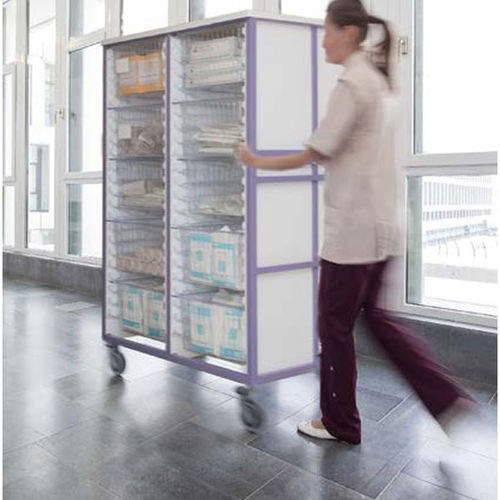 Тележка с мешками для больниц - MH4206S - Medstor GmbH - для прачечных / транспортная / для хранения