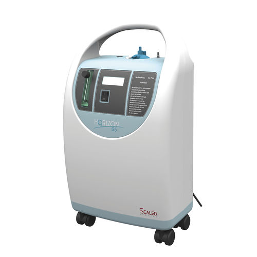 Концентратор кислорода для обслуживания пациентов на дому - Horizon® S5 - SCALEO Medical - медицинский / на роликах / компактный