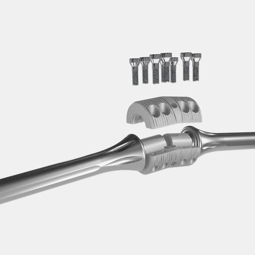 Интрамедуллярный штифт бедренная кость - OsteoBridge™ - Merete - большеберцовая кость / из титана