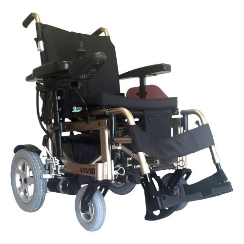 Электрическая инвалидная коляска - VIVIO - KYMCO Healthcare - для улицы / для помещений / складная