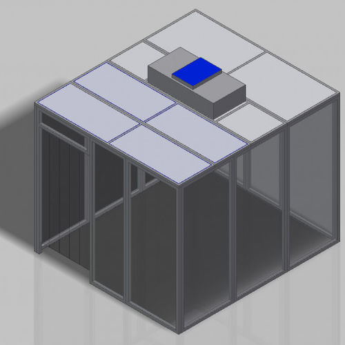 Чистая комната больших размеров - C2540 - Inertec