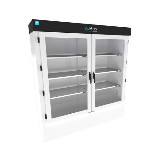 Шкаф для клеток с животными - A.box 160 - Erlab - для лабораторий / с HEPA-фильтром / вентилируемый