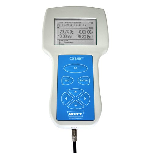 Анализатор для контроля -  OXYBABY® Med - WITT - давления / расхода / O2