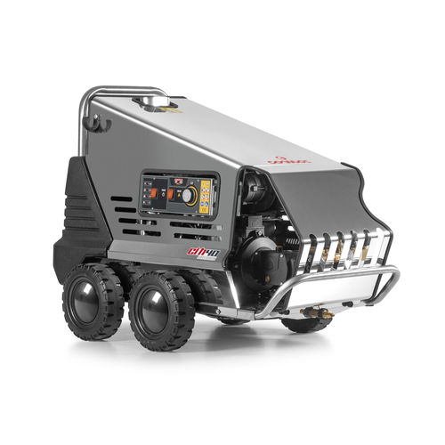 Очиститель высокое давление на горячей воде - CI H40 EM INOX - Comac - трехфазовая / мобильная / из нержавеющей стали