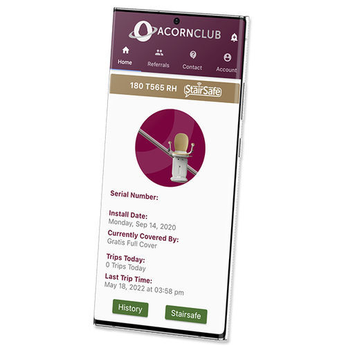 Переносная система наблюдения - StairSafe - Acorn Mobility Services