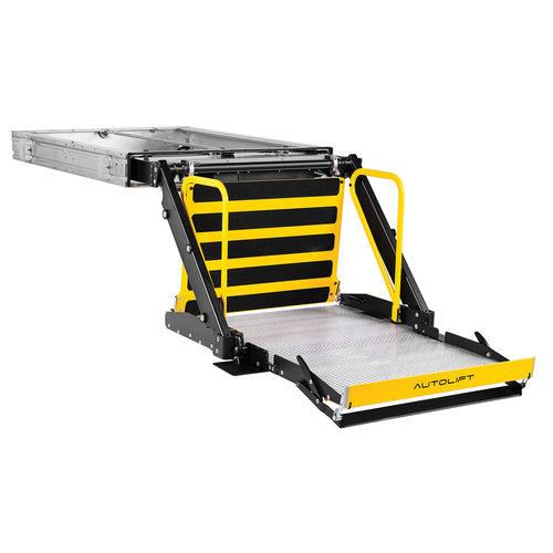 Подъемная платформа для инвалидного кресла - IP 1400A - Autolift - установленная на автобусе