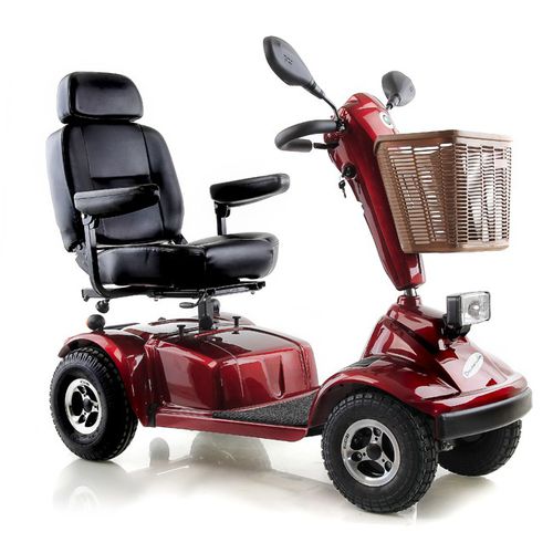 Электрический скутер для лиц с ограниченной мобильностью - LY-EW402-U  - Comfort Orthopedic - 4-колесный / с корзиной