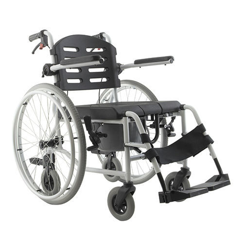 Стул для душа с подлокотниками - SL-155 (60624) - Comfort Orthopedic - с опорой для ступней / с отверстием для туалета / со спинкой