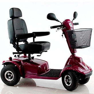 Электрический скутер для лиц с ограниченной мобильностью - LY-EW402-PLUS  - Comfort Orthopedic - 4-колесный / с корзиной