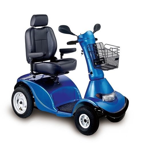 Электрический скутер для лиц с ограниченной мобильностью - LY-EW415-RS  - Comfort Orthopedic - 4-колесный / с корзиной