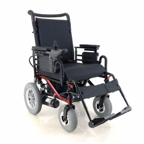 Электрическая инвалидная коляска - LY-EB206-RS2 CONQUEROR  - Comfort Orthopedic - для улицы / с опорой для голеней / черная