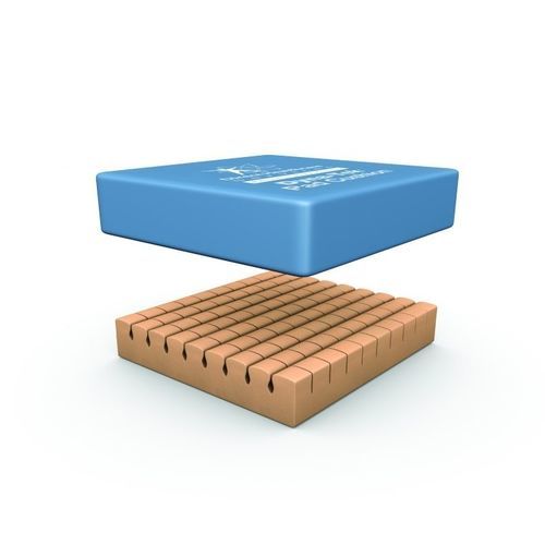 Подушка для сидения - Dyna-Tek® Pad - Direct Healthcare Group - для инвалидной коляски / полороновая / квадратная