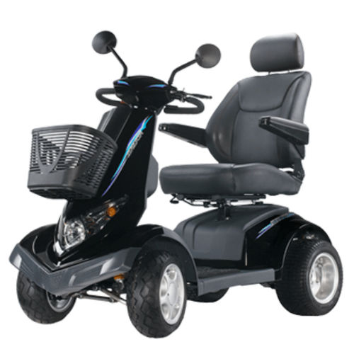 Электрический скутер для лиц с ограниченной мобильностью - S8X AVIATOR X - Heartway Medical Products - 4-колесный / с корзиной