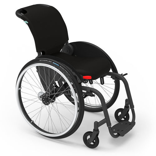 Инвалидная коляска активного типа - FLOW MONO - O4 Wheelchairs - для улицы / для помещений / с опорой для голеней