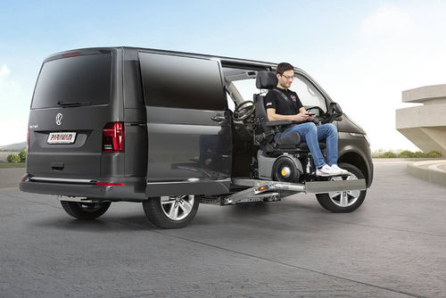 Транспортное средство для инвалидов минивен - VW T6.1 Extended - PARAVAN - боковой вход